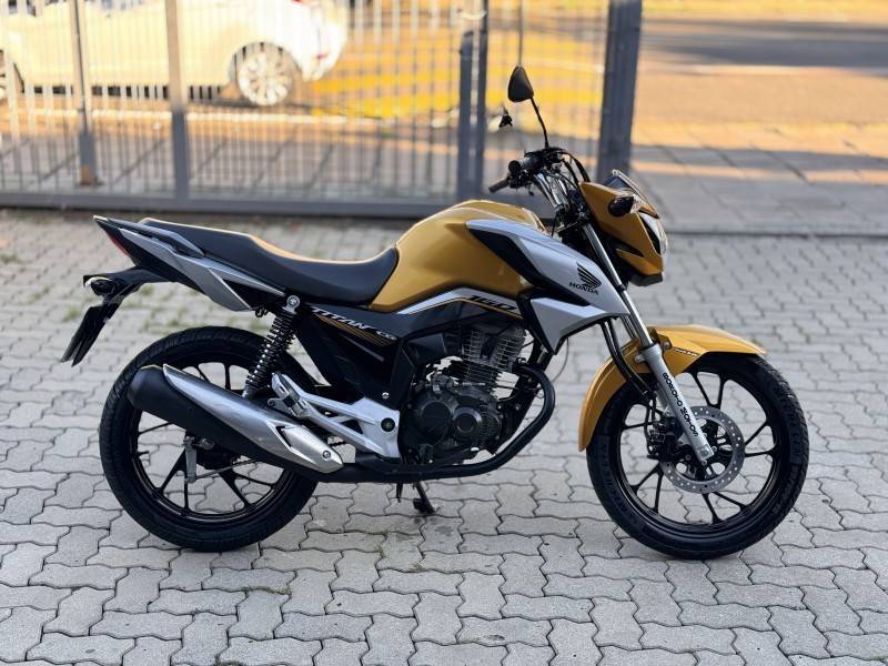 HONDA - CG 160 - 2021/2022 - Amarela - R$ 18.800,00