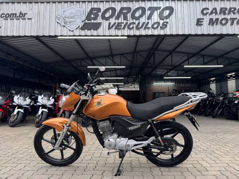 HONDA - CG 150 - 2009/2010 - Laranja - R$ 10.800,00