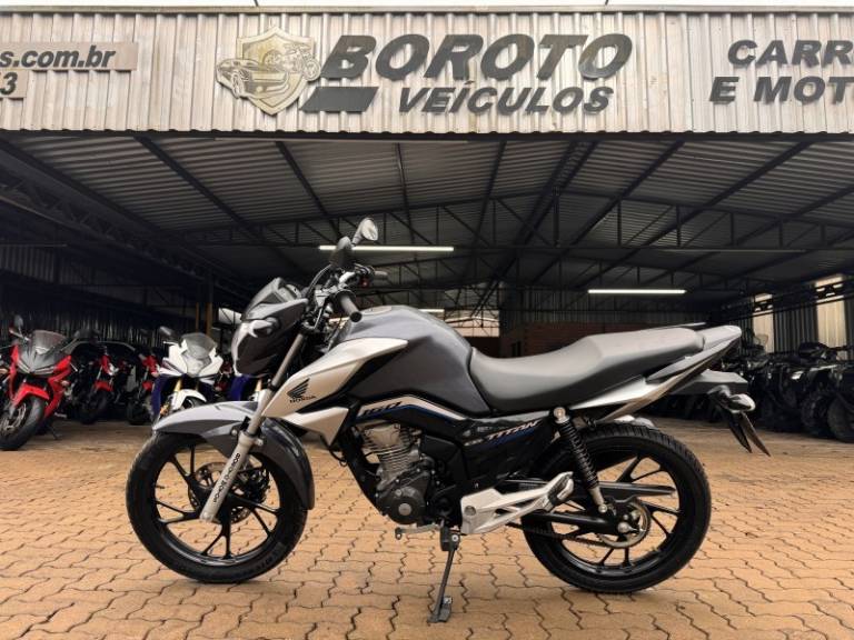 HONDA - CG 160 - 2022/2022 - Cinza - R$ 18.800,00