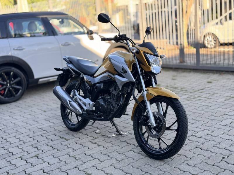 HONDA - CG 160 - 2021/2022 - Amarela - R$ 18.800,00