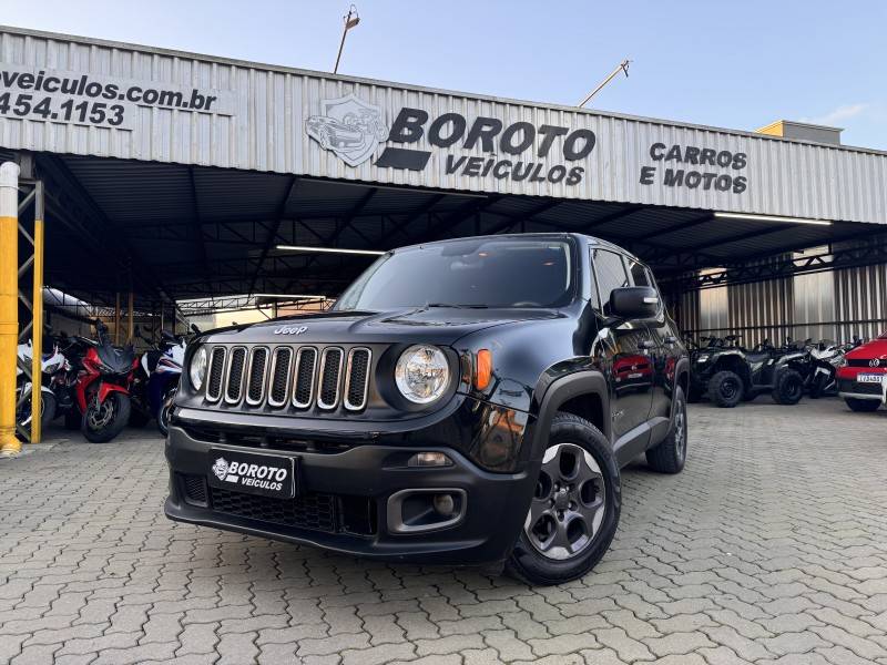 JEEP - RENEGADE - 2015/2016 - Preta - R$ 69.800,00