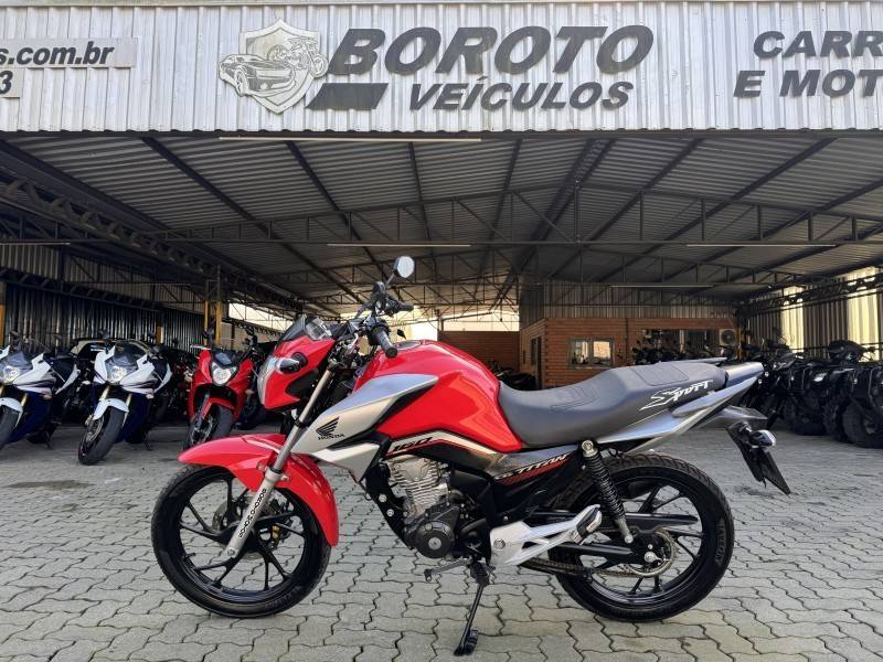 HONDA - CG 160 - 2021/2022 - Vermelha - R$ 18.300,00